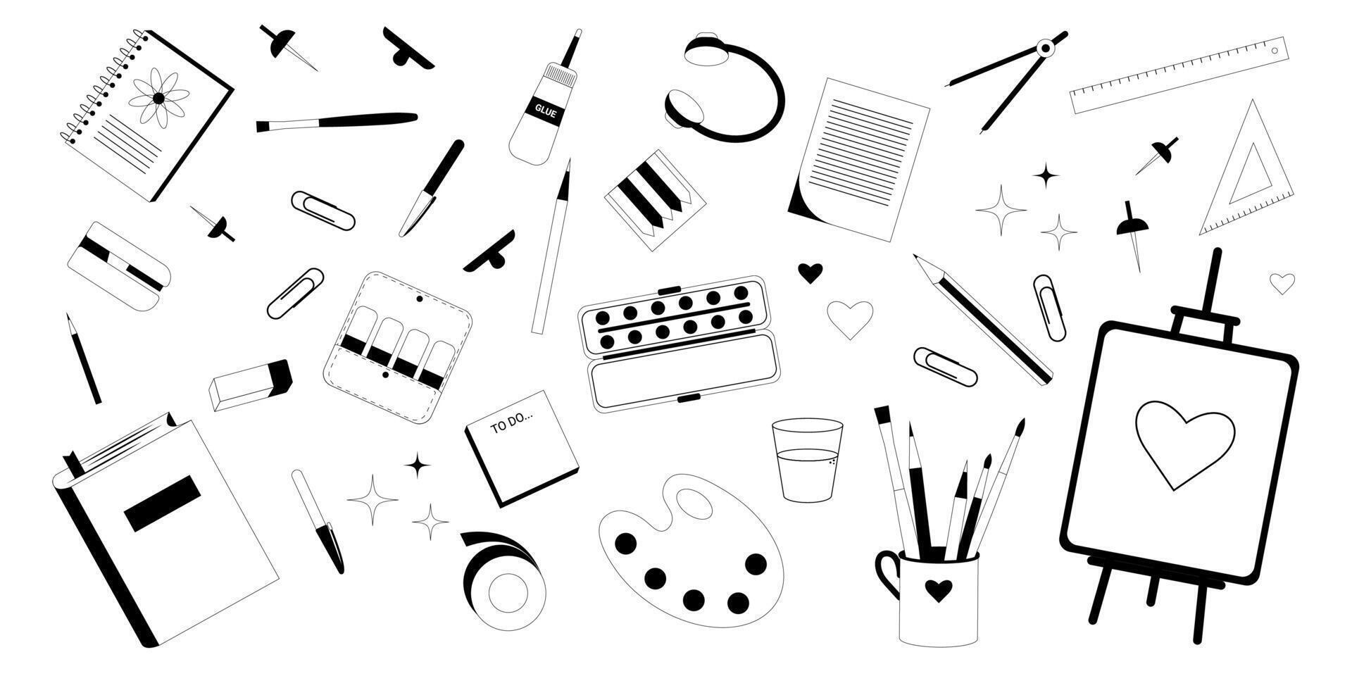 kolorowe markery zostawiają wyraźne ślady w zeszycie